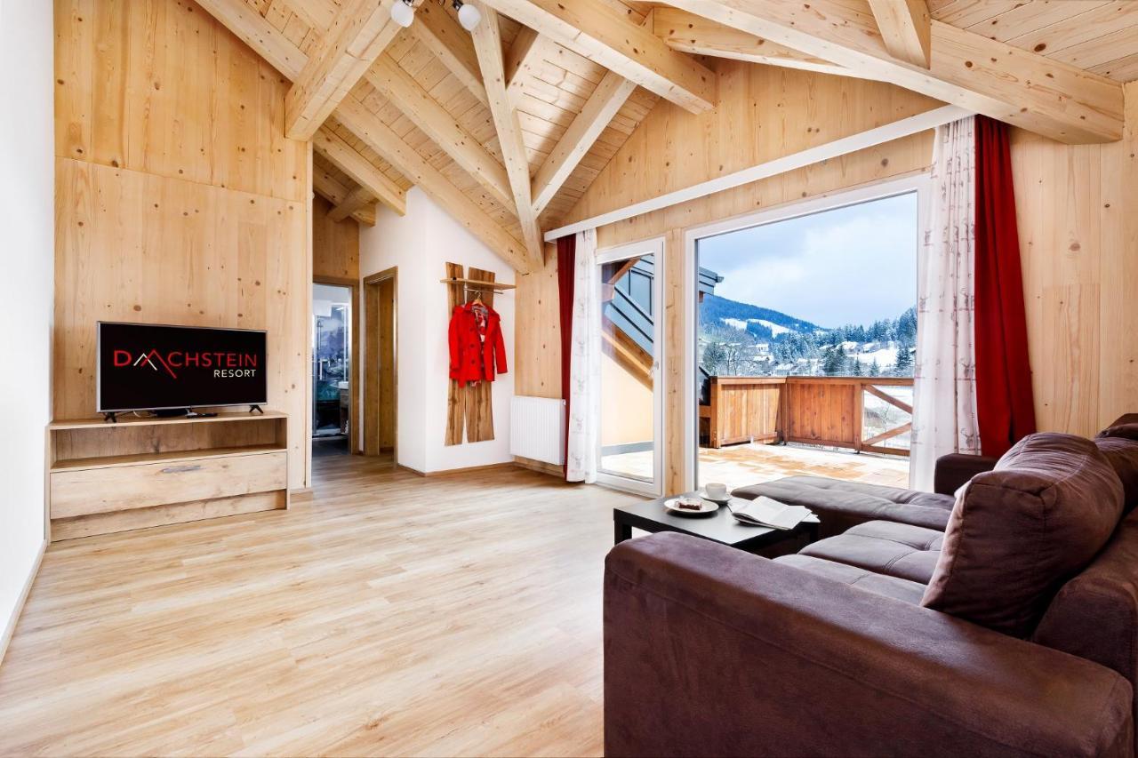 Apart- Und Wellnesshotel Dachsteinresort Rußbach am Paß Gschütt Exteriör bild